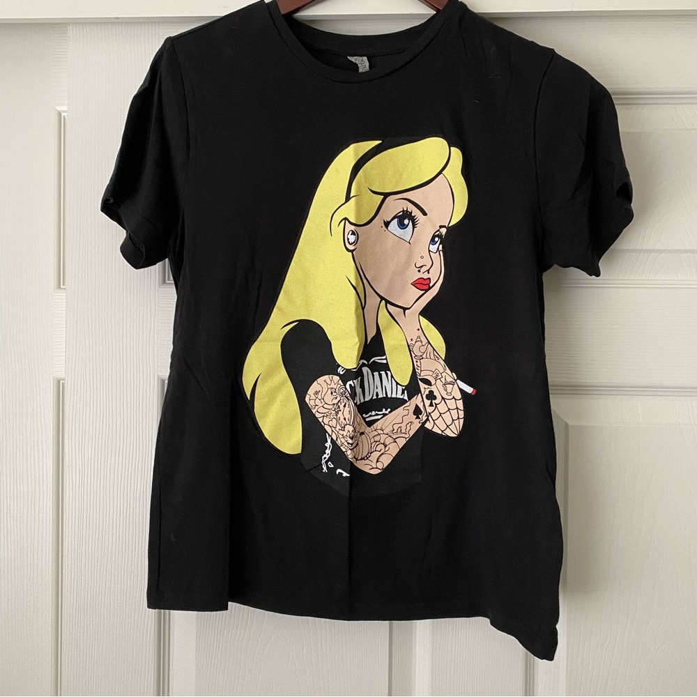 Dark Alice in Wonderland tee
